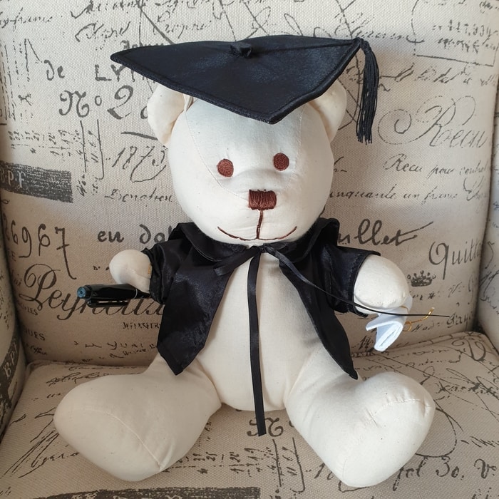 20cm Graduation Signature Bear 'Jethro' - Out of Stock - new stock expected end of June